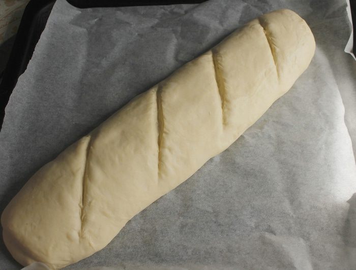 Батон на кефире