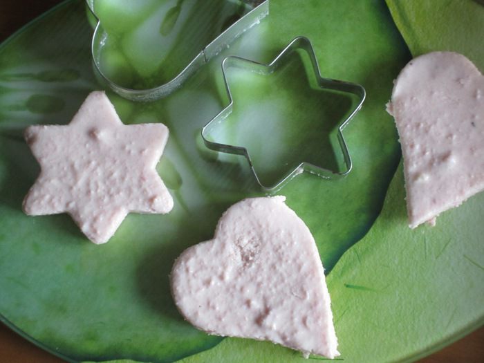 Канапе с муссом из ветчины и рикотты