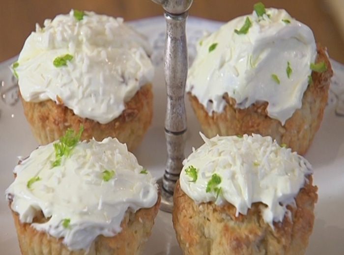 Маффины с кокосом и лаймом 
