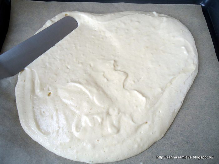 Рулет с яблочным повидлом