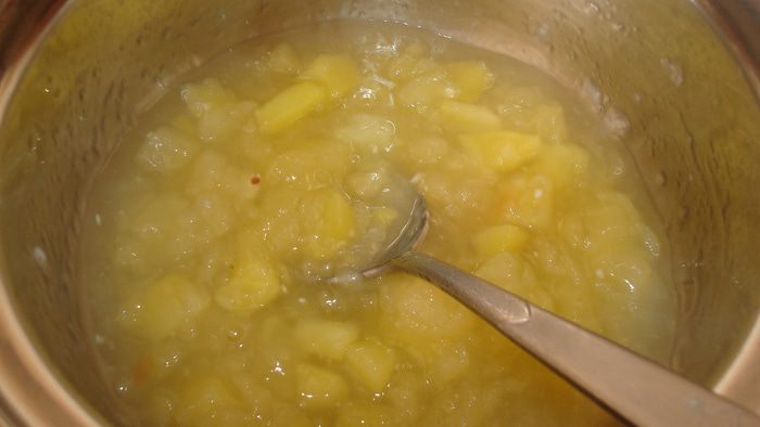 Яблочный мусс