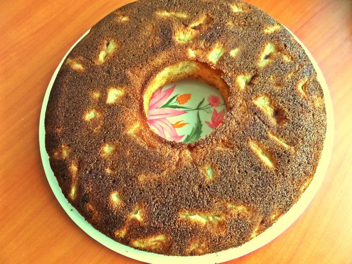 Пирог с ананасом