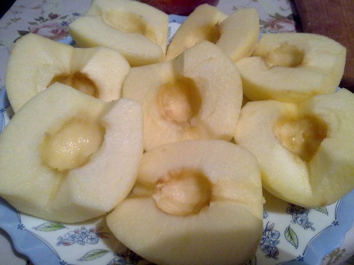 Яблочный пирог Tarte Tatin aux pommes