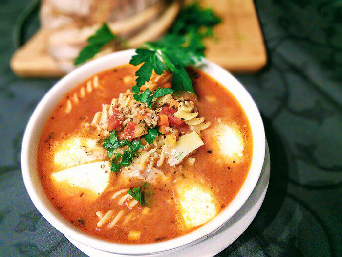 Суп–лазанья 