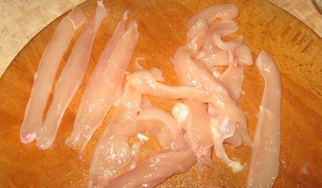 Куриная грудка с паприкой по-тайски