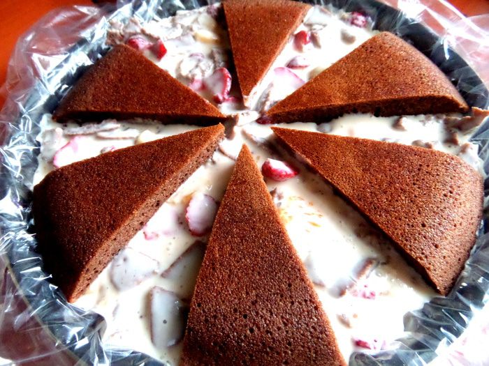 Летний торт &amp;quot;Фрукты в желе&amp;quot;