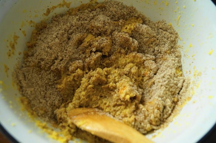 Апельсиново-миндальный пирог без муки