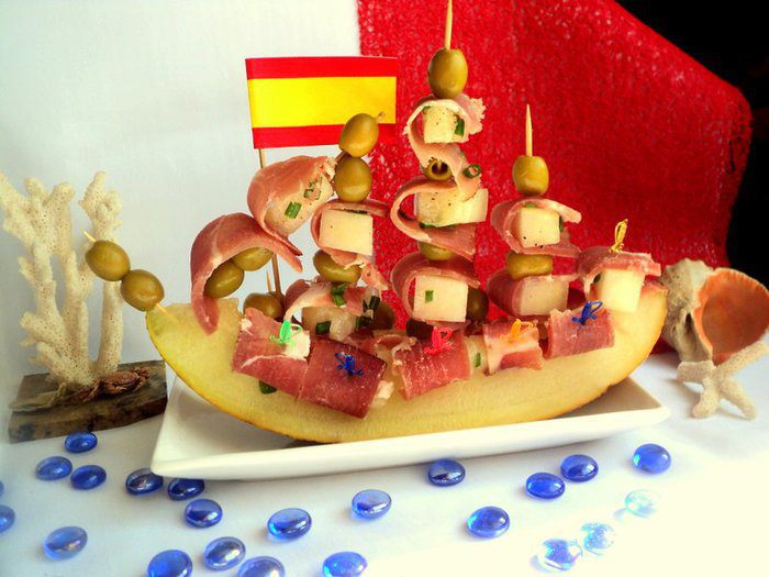 Хамон с дыней