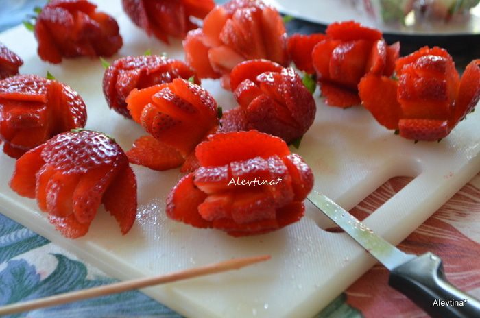 Клубничный торт-Шарлотт