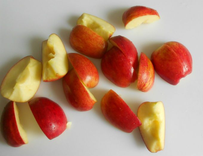 Хрустящая утка с печеными яблочками