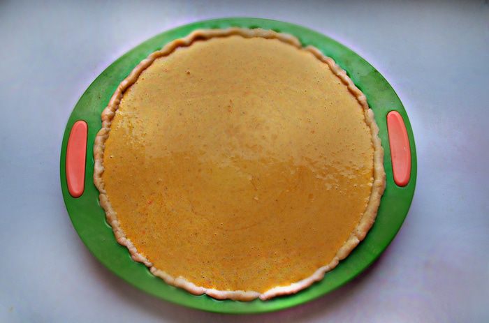 Американский тыквенный пирог с корицей 