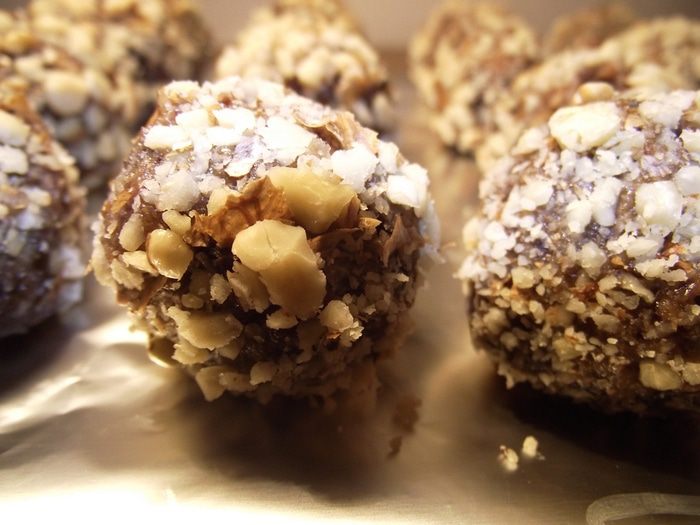 Домашние конфеты из сухофруктов