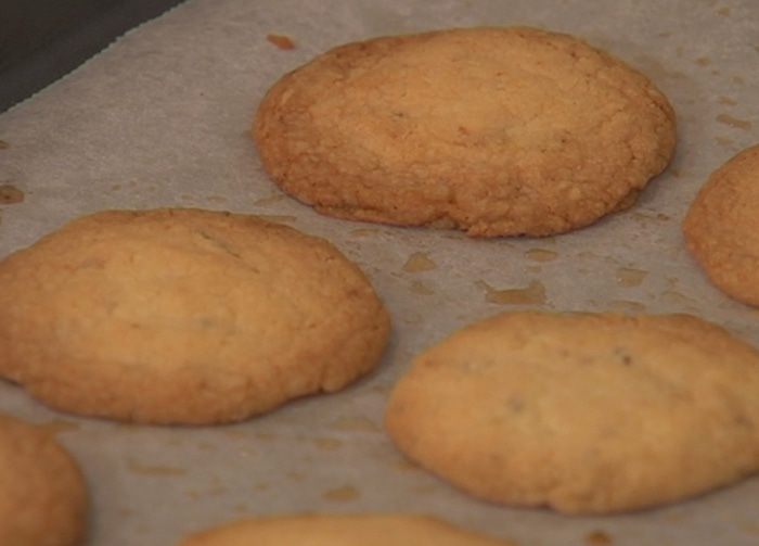 Лимонное печенье с кориандром 