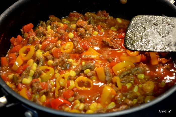 Чили с пастой