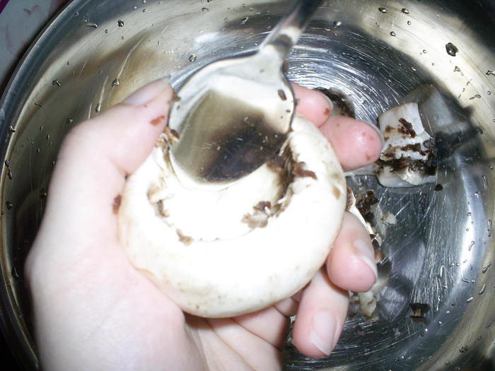 Фаршированные шампиньоны &amp;quot;Шик&amp;quot;