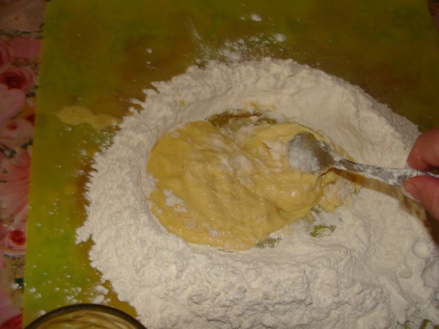 Мини-торт &amp;quot;Яблоневый цвет&amp;quot; + рецепт слоеного бездрожжевого теста