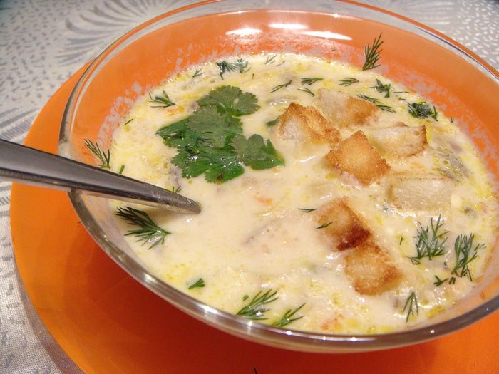 Грибной суп