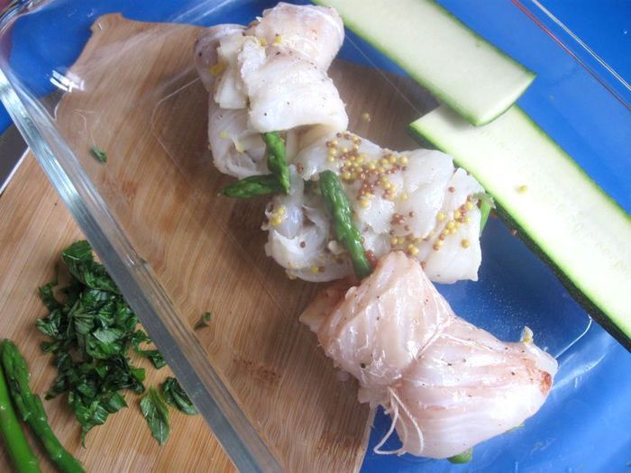 Рулеты из трески «Трио из Бельвилля»