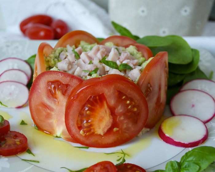 Тартар из авокадо 