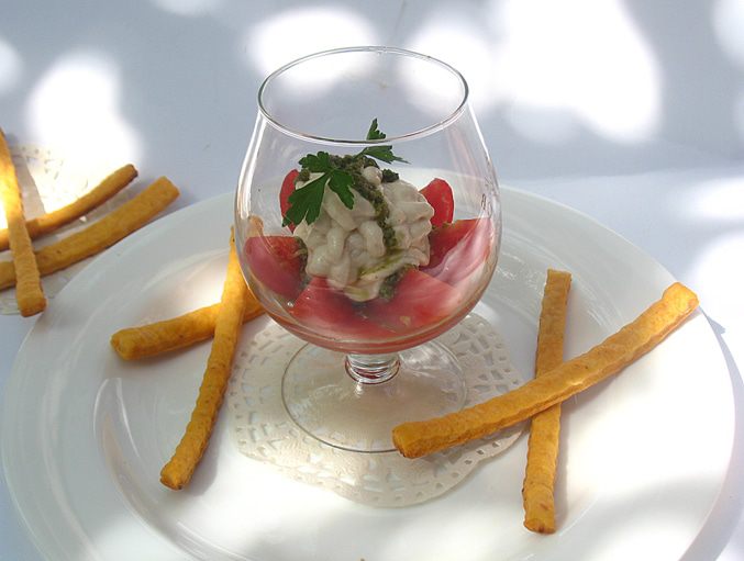 Томатный тирамису