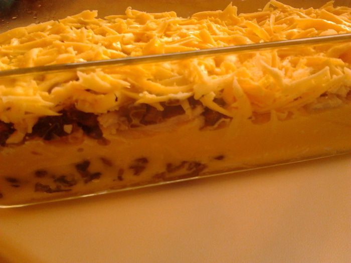 Заливная запеканочка