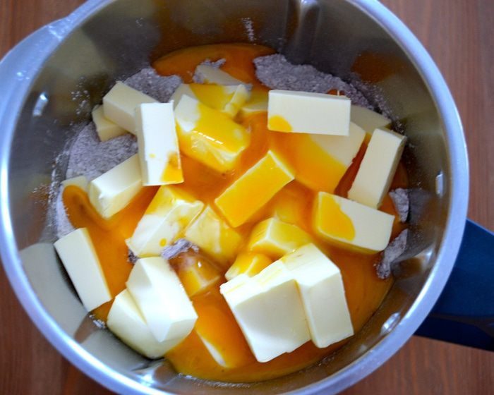 Очень шоколадная кростата