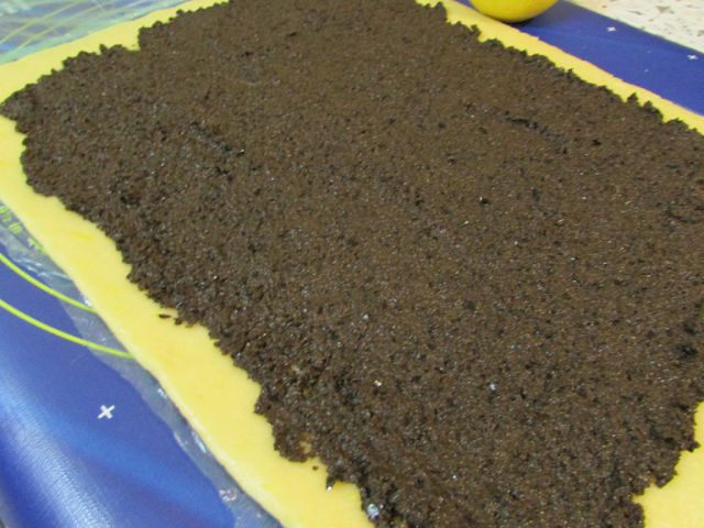 Сырное печенье с маслинами и ароматом лимона