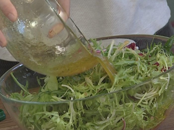 Салат с грейпфрутом