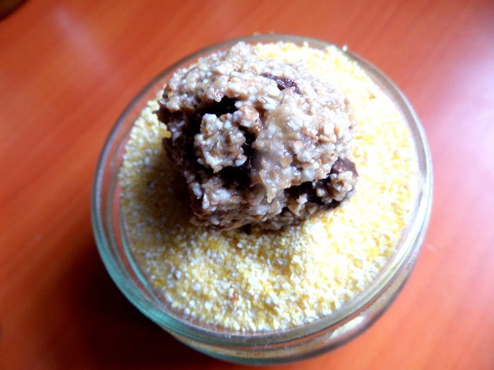 Овсяное печенье без муки и яиц