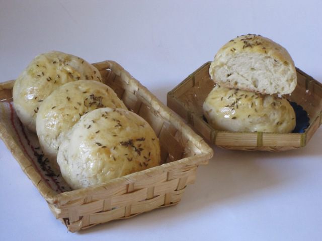 Капустные булочки