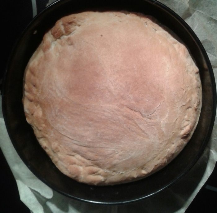 Постный капустный пирог