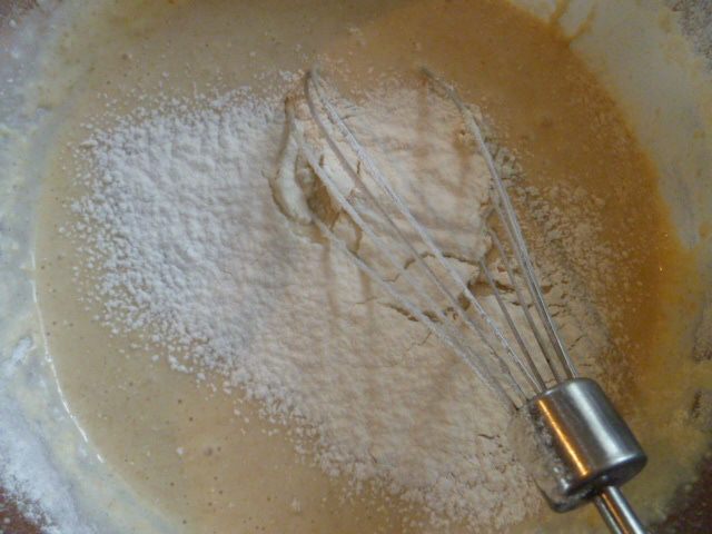 Блинный пирог с мясом 