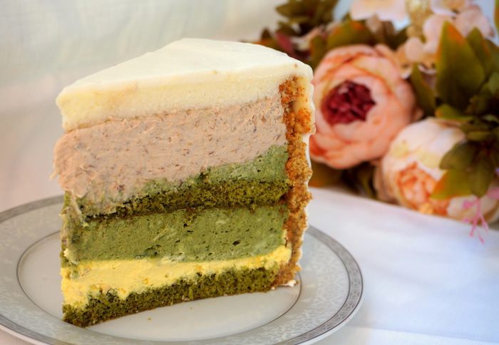 Торт &amp;quot;Банан с зеленым чаем&amp;quot;