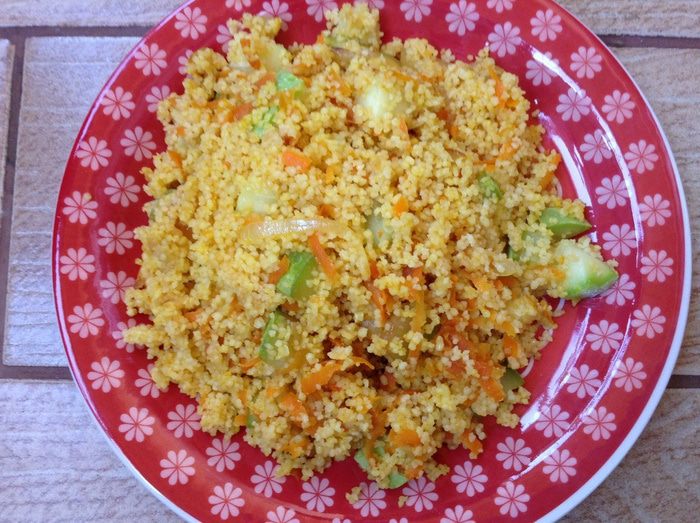 Кускус с кабачками