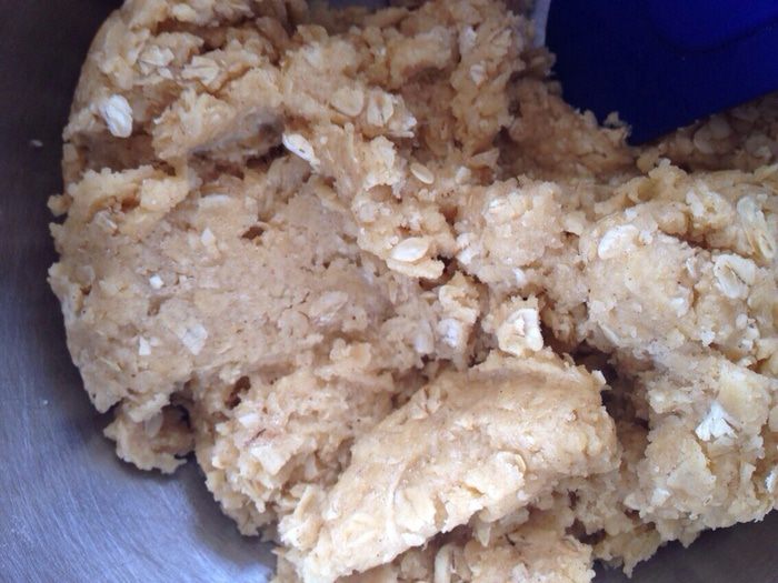 Яблочно-овсяный пирог