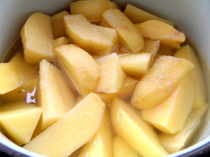 Запеченный картофель со специями