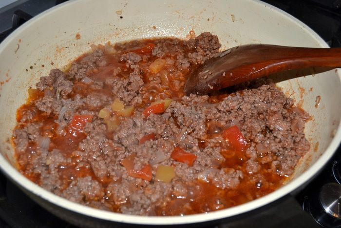 Лазанья с гламурным соусом