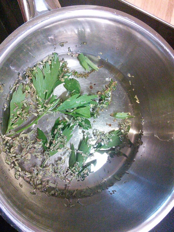 Котлеты из лосося под беарнским соусом