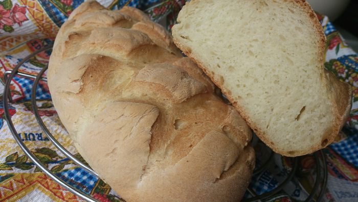 Заварной хлеб с рисовой мукой