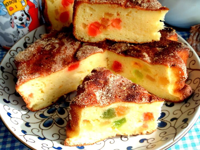 Запеканка на манке &amp;quot;Калейдоскоп&amp;quot;