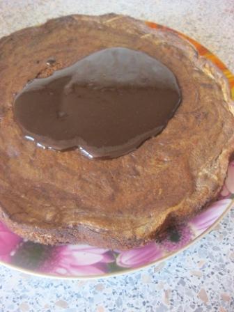 Шоколадно-апельсиновый торт