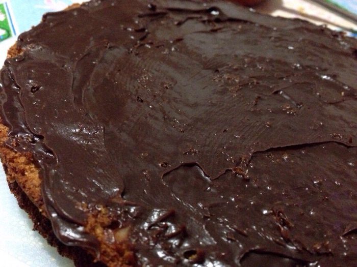 Тыквенно-карамельный торт