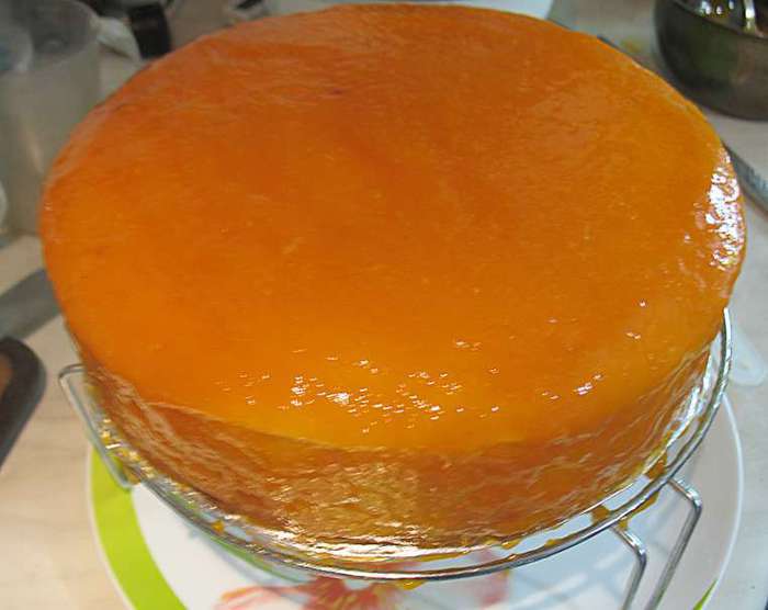 Абрикосовый торт