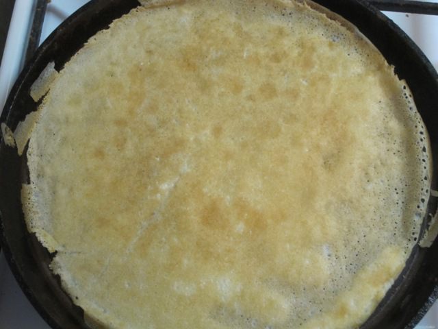 Блинчики с грибной начинкой