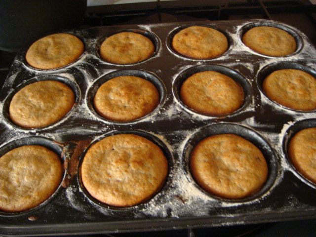 Булочки в формочке из ржаной муки