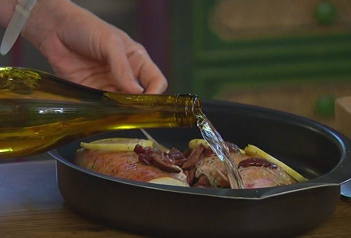 Красноперка по-лигурийски 