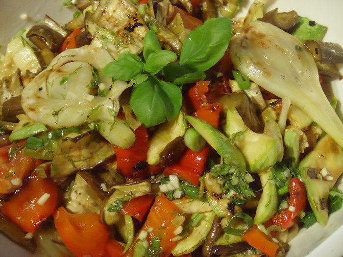 Гриль-салат &amp;quot;Летние овощи&amp;quot;