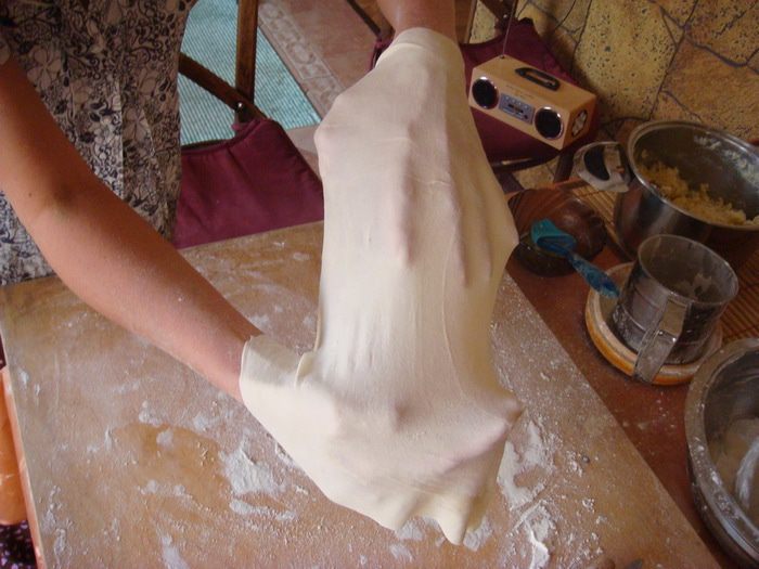 Пирог &amp;quot;Кыстыбый&amp;quot; из тесто фило 