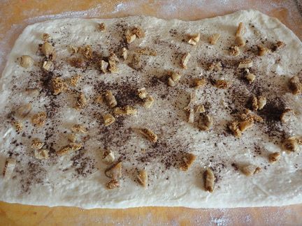 Английские булочки с грецкими орехами
