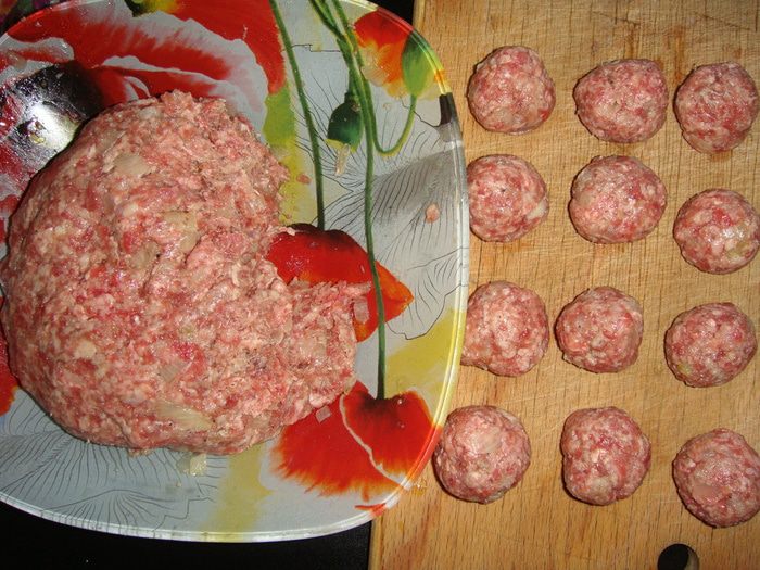 Шведские мясные шарики (фрикадельки)